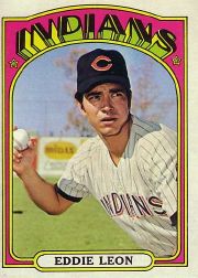 1972 Topps Baseball Cards      721     Eddie Leon